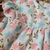 پیراهن نقلی گل بهار|کفش و لباس بچه|رشت, جماران|دیوار