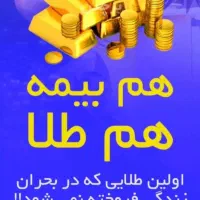 طلا بدون اجرت و مالیات همراه با بیمه عمر