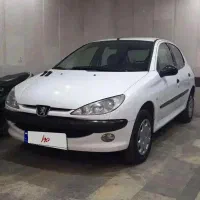 پژو ۲۰۶ تیپ ۲ خانگی وتمیز بدون رنگ و خط و خش