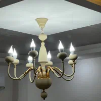 لوستر ۸شعله کاملا سالم