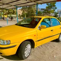 تاکسی سمند گردشی ۸۵ دوگانه سوز به همراه کارت سوخت
