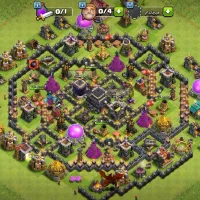 اکانت کلش اف کلنز لول 66