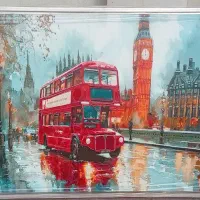 تابلو بوم برجسته قاب فلزی