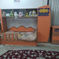 تخت/ کمد/ درآور/ کودک / نوجوان|تخت و سرویس خواب|یزد, |دیوار