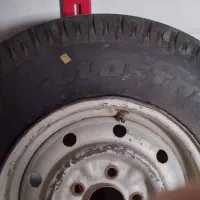 لاستیک.مزدا و تویوتا. با دو عدد تویوپ .زیر صفری|قطعات یدکی و لوازم جانبی|بیرجند, |دیوار