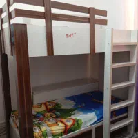 تخت خواب دوطبقه|تخت و سرویس خواب|لشت نشا, |دیوار