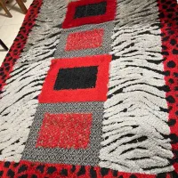 فرش شگی ۶ متری و قالیچه ۱ در ۱.۵