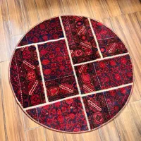 فرش چهل تیکه کلاژ دستبافت