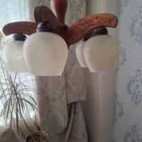 لوستر چوبی|لوستر و چراغ آویز|تهران, فلاح|دیوار