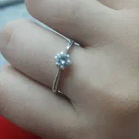 انگشتر نقره زنونه