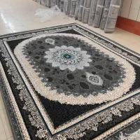 فرش گل چمن طاووس|فرش|اصفهان, زاجان|دیوار