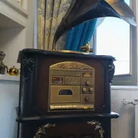 گرامافون ایستاده فول والتر. WALTHER . در حد نو.|سیستم صوتی خانگی|تهران, آبشار تهران (دریاچه)|دیوار