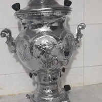 سماورگازی ب همراه قوری