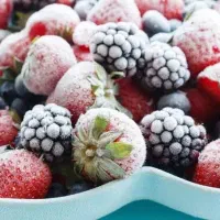 میوه های منجمد و میوه های استوایی