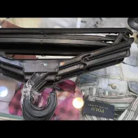 چوب کار لباس پلاستیکی مشکی