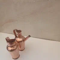پارچ وآفتابه مسی دست ساز مینیاتوری|صنایع دستی و سایر لوازم تزئینی|قم, امامزاده ابراهیم|دیوار
