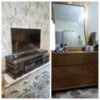 تخت/ میز آرایش/ میز tv/ میز جلو مبل و ویترین ۱۰ت|تخت و سرویس خواب|اصفهان, درب سیبه علیا|دیوار