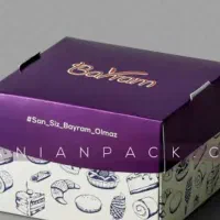 جعبه کیک مخصوص شیرینی