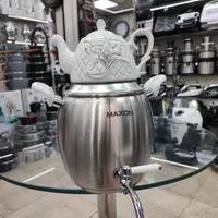 کتری قوری شیردار کف چدن 5 لیتر سماور رو گازی|قوری، کتری، قهوه‌ساز دستی|تهران, شوش|دیوار