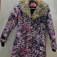 کاپشن دخترانه بافت شال