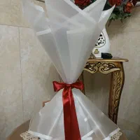 دسته گل روبانی(فوری)|گل مصنوعی|قم, تولید دارو و یخچال|دیوار