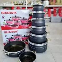 سرویس قابلمه ۱۴پارچه داخل زنبوری شارنیک