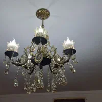 لوستر زیبا در حد نو|لوستر و چراغ آویز|خوی, |دیوار