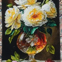 تابلو فرش گل|تابلو فرش|تبریز, |دیوار