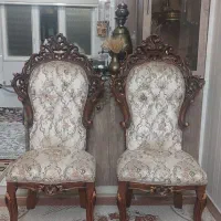 مبلمان سلطنتی 9 نفره همراه با کاور و میز عسلی|مبلمان خانگی و میز عسلی|قزوین, |دیوار