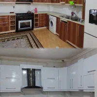 نصب ماربلشیت و برچسب کابینت|خدمات پیشه و مهارت|آبدانان, |دیوار