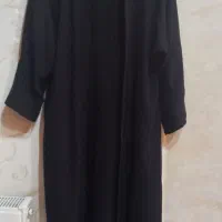مانتو مشکی جلو باز خنک