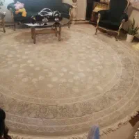دو عدد فرش گرد ۴*۴ و ۲*۲