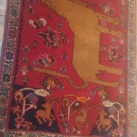 دو عدد فرش دستباف