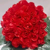 گل رز پارچه ای  مصنوعی|گل مصنوعی|قم, باجک یک|دیوار