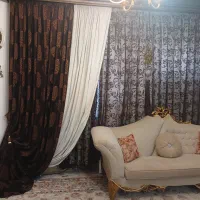 پرده با کتیبه و والان بسیار شیک|پرده، رانر، رومیزی|رودسر, |دیوار