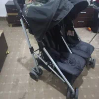 کالسکه دوقلو خارجی مبل راحتی دوقلوصندلی غذا دوقلو