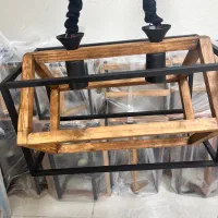 لوستر های چوبی|لوستر و چراغ آویز|قم, حنیف نژاد|دیوار