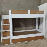 تخت دوطبقه کودک‌و نوجوان ملامینه پویا تولید مشهد