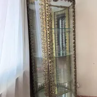 بوفه / ویترین برنجی|بوفه، ویترین، کنسول|نسیم‌شهر, |دیوار