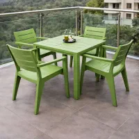 صندلی پلاستیکی مدل اوا میز ناهارخوری