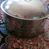 قابلمه استیل بزرگ اندازه ی دهانه ۳۸