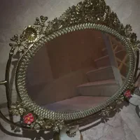 ایینه قدیمی برنجی|کلکسیون اشیاء عتیقه|تهران, سعیدآباد|دیوار