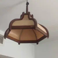 لوستر چوبی|لوستر و چراغ آویز|شهریار, شهرک شاهد|دیوار