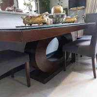 نهار خوری ۸نفره چستر|میز و صندلی غذاخوری|بابل, |دیوار