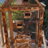 ساخت انواع توری یا قفس پرنده