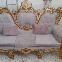 مبل سلطنتی ۷ نفره.|مبلمان خانگی و میز عسلی|ساری, |دیوار