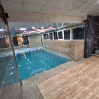 اجاره ویلا کردان، چهارباغ، خوشنام استخر سرپوشیده|اجارهٔ کوتاهمدت ویلا و باغ|کرج, فاز ۴ مهرشهر|دیوار