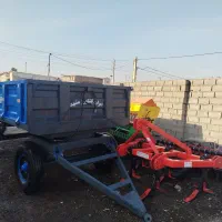 تریلی تراکتور تریلی کشاورزی ادوات تریلی چهار چرخ|خودرو سنگین|باوی, |دیوار