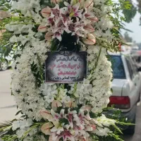 تاج گل ترحیم ،باکس گل تسلیتی ،گل