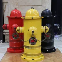 دکوری های فلزی سطل زباله میز پاف شلف تابلو